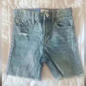 NWOT Old navy slouchy straight adjustable waist toddler jeans shorts